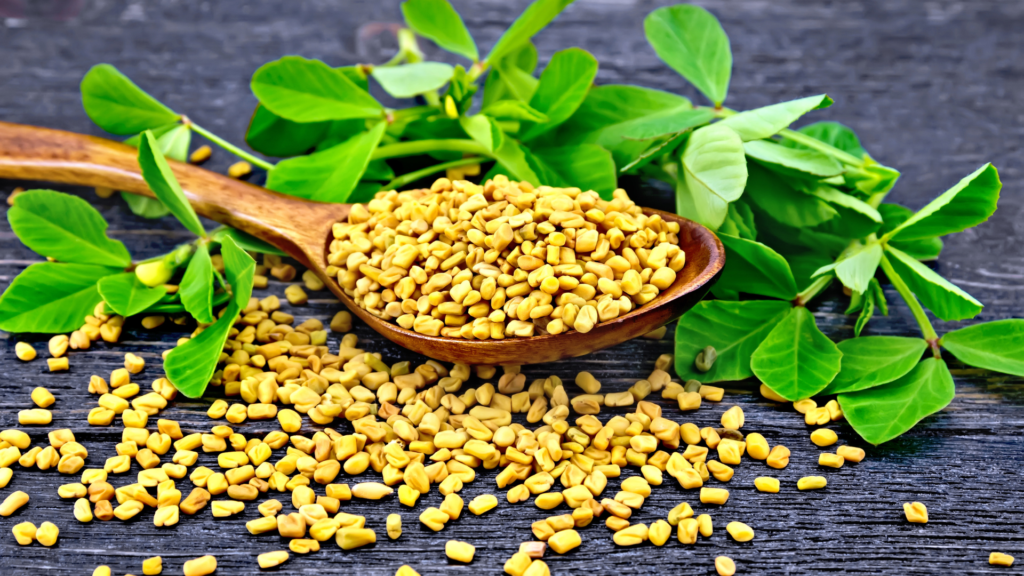 Fenugreek: A fiber-rich herb that supports decreased appetite.